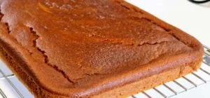 Bolo de Cenoura sem cobertura