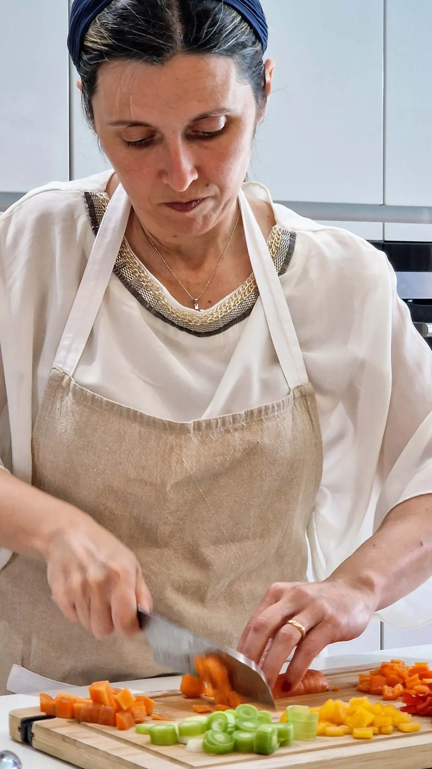 Receita de Caril com Grão-de-Bico e Legumes