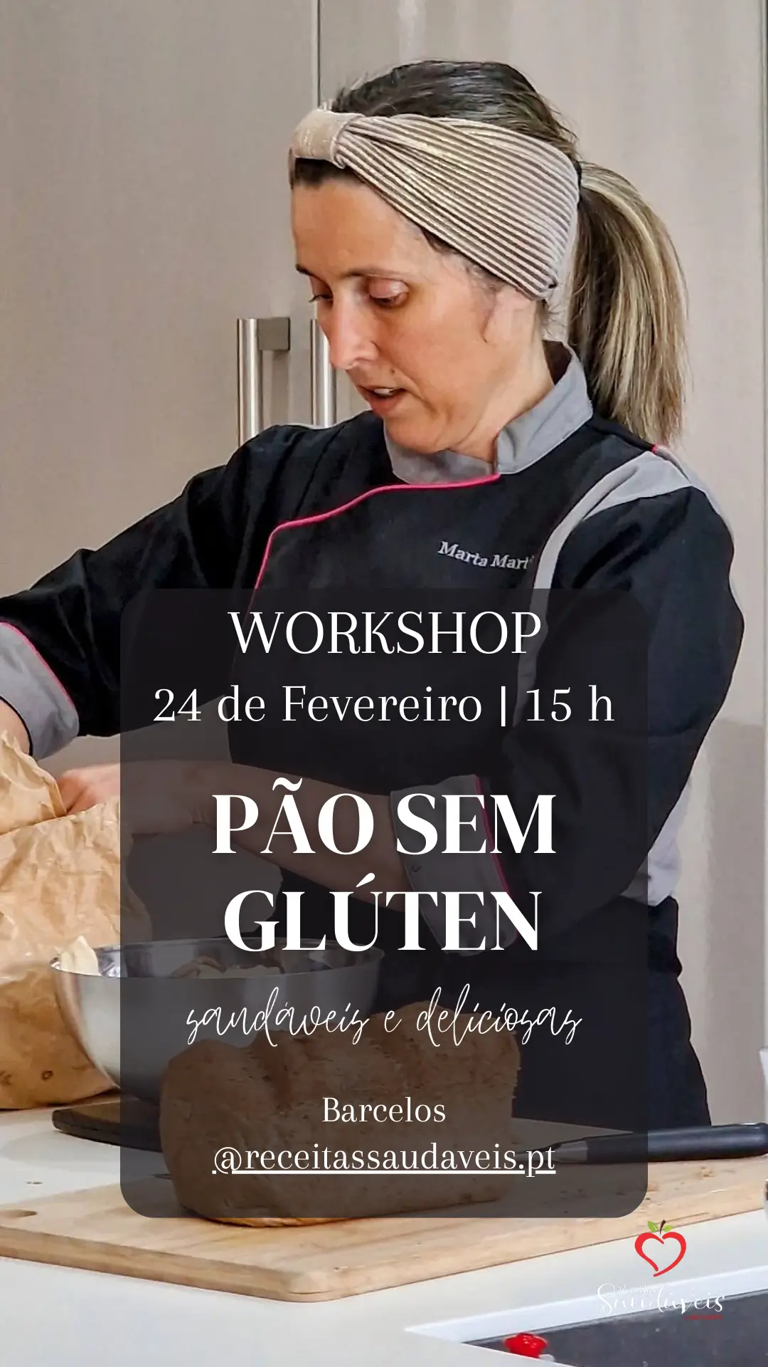 Workshop Pão sem Glúten - Story_1 Workshop Refeições Vegetarianas