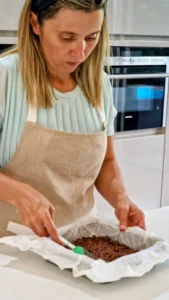 Receita Saudável_Barras de Cereais com Chocolate_Preparação