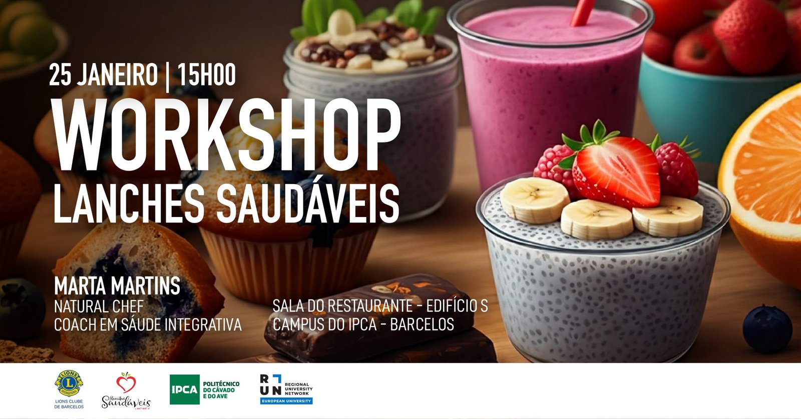 Workshop Lanches Saudáveis