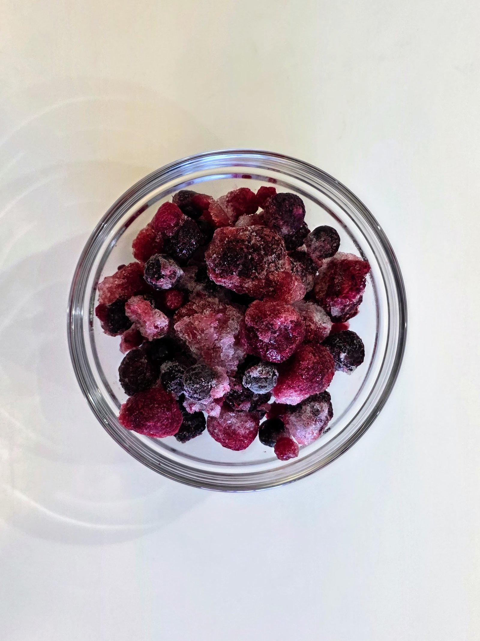 Flocos de Aveia Morango Congelado - Smoothie Bowl de Morango