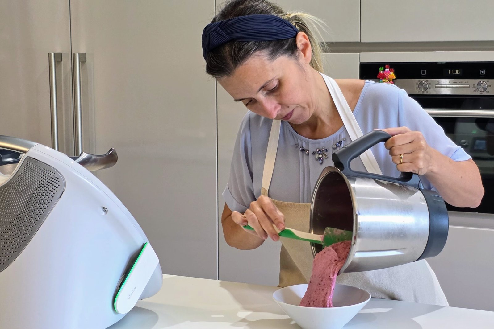 Receita de Leite de Aveia Receita de Smoothie Bowl de Morango