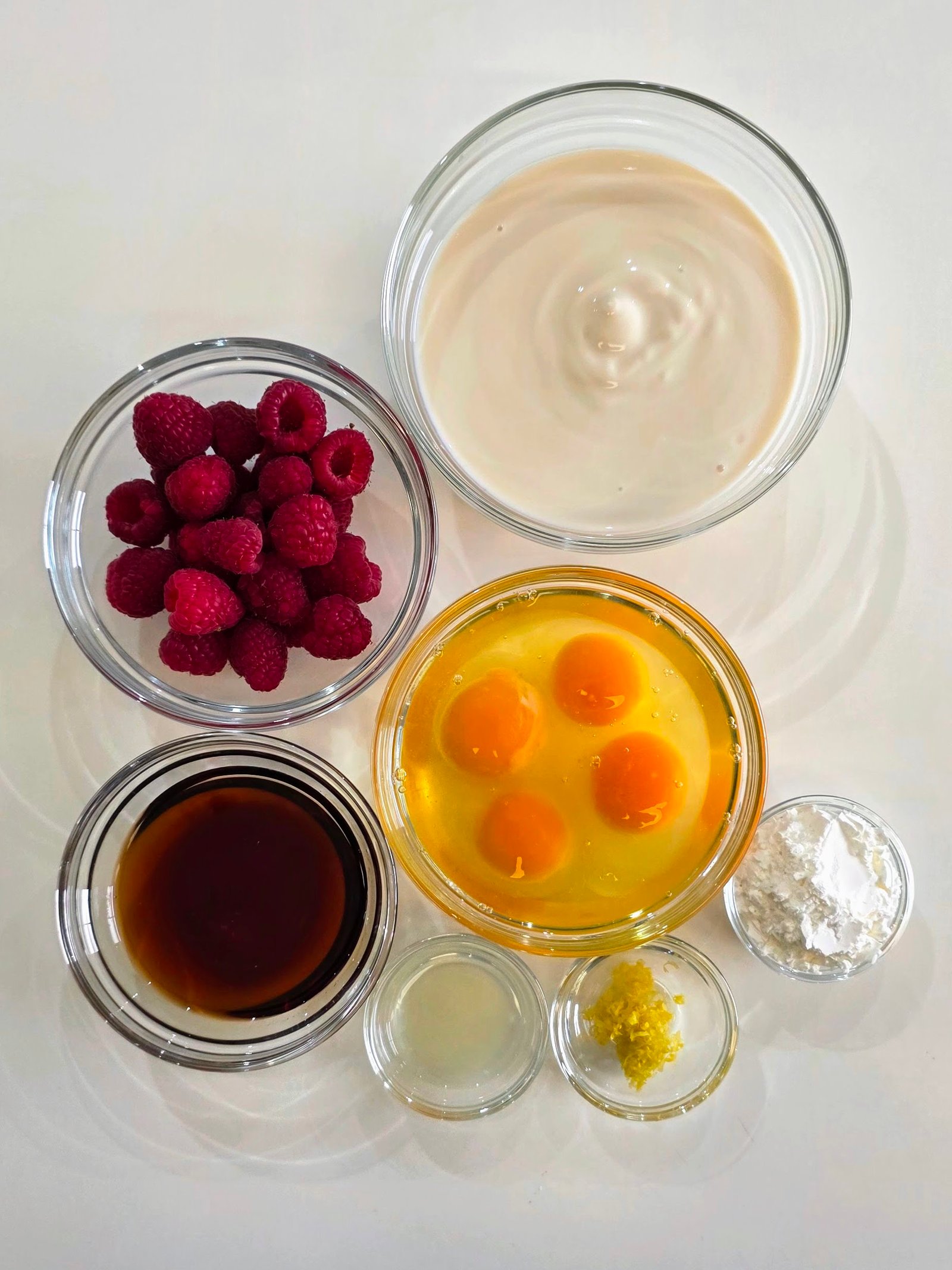 Cenoura Iogurte Assado de Frutos Vermelhos - Ingredientes