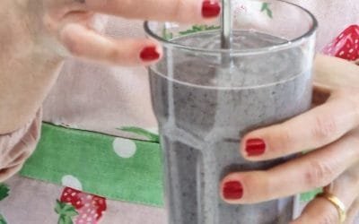 Smoothie Antioxidante de Mirtilo