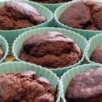 Muffins de Banana e Cacau
