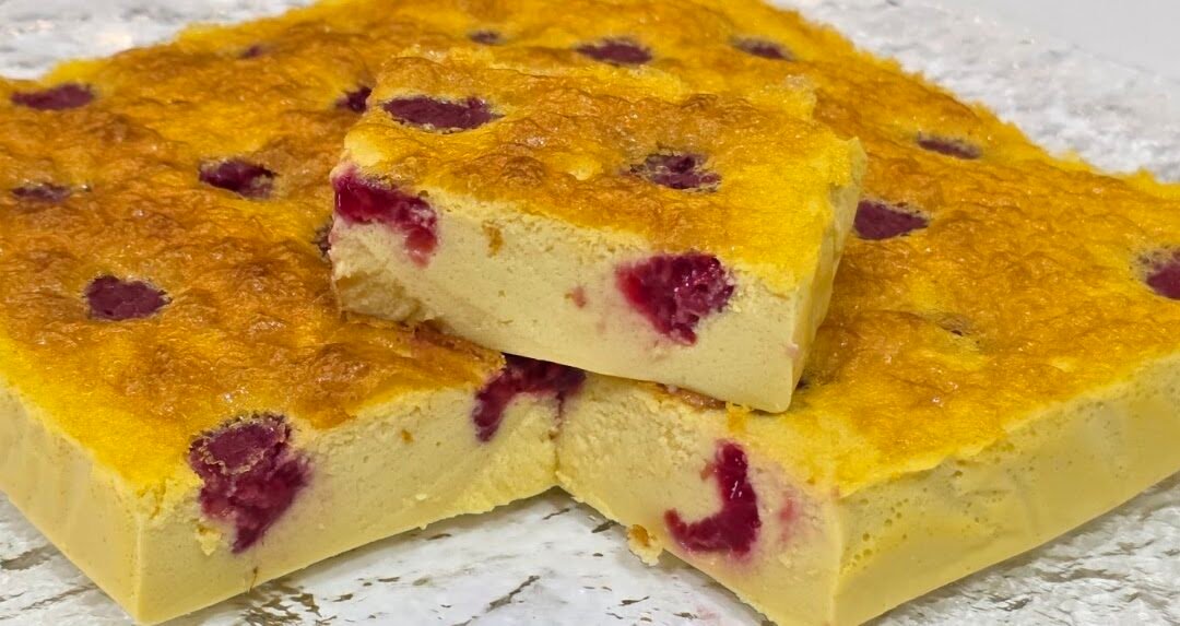 Iogurte Assado de Frutos Vermelhos