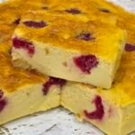 Iogurte Assado de Frutos Vermelhos